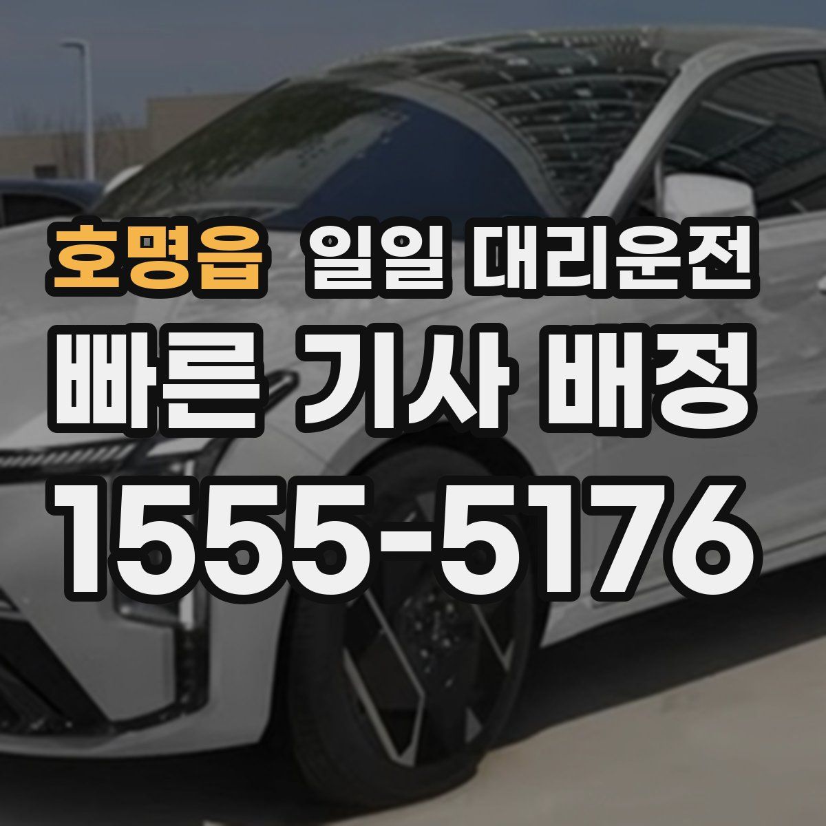 호명읍 일일 대리운전