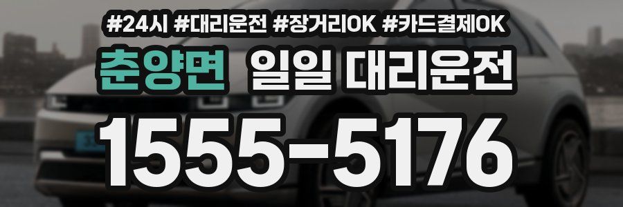 춘양면 일일 대리운전