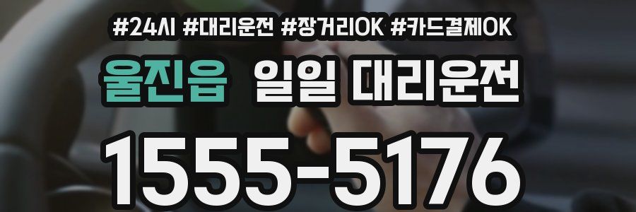 울진읍 일일 대리운전