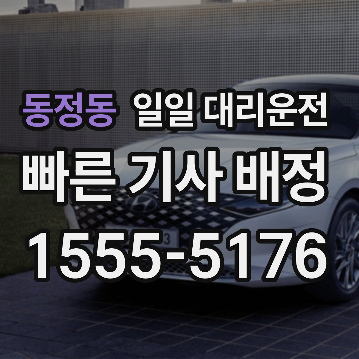동정동 일일 대리운전