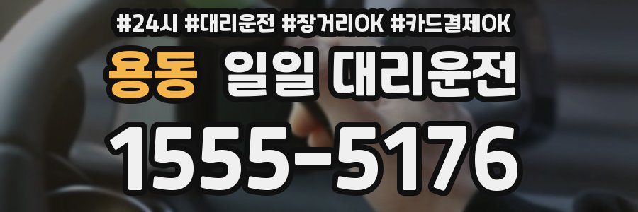 용동 일일 대리운전