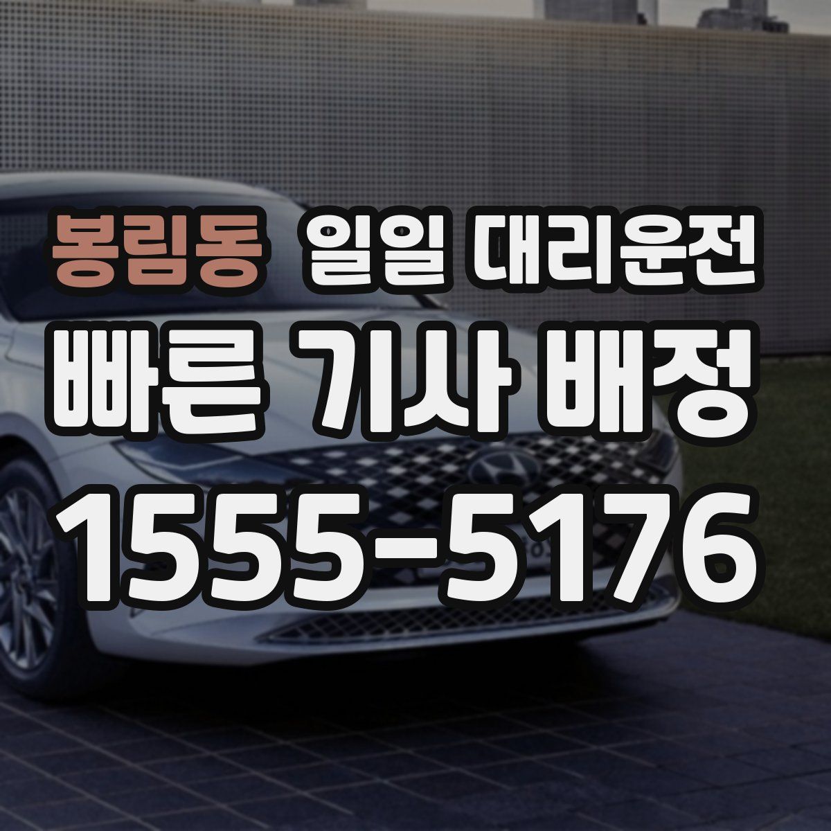 봉림동 일일 대리운전