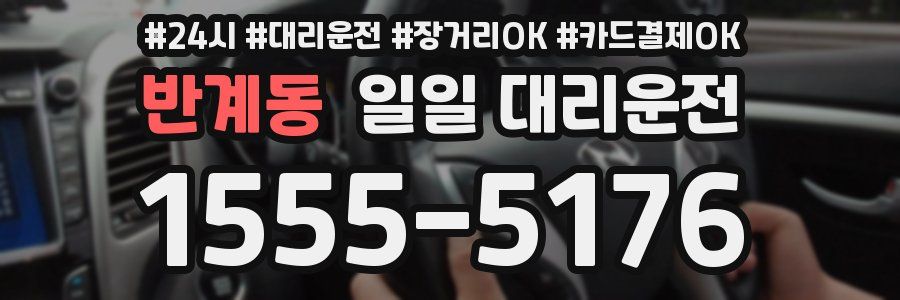 반계동 일일 대리운전