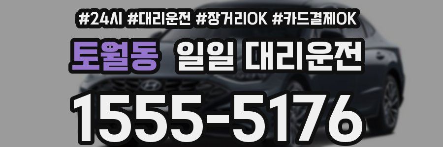 토월동 일일 대리운전