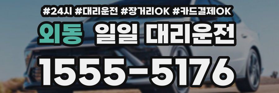 외동 일일 대리운전