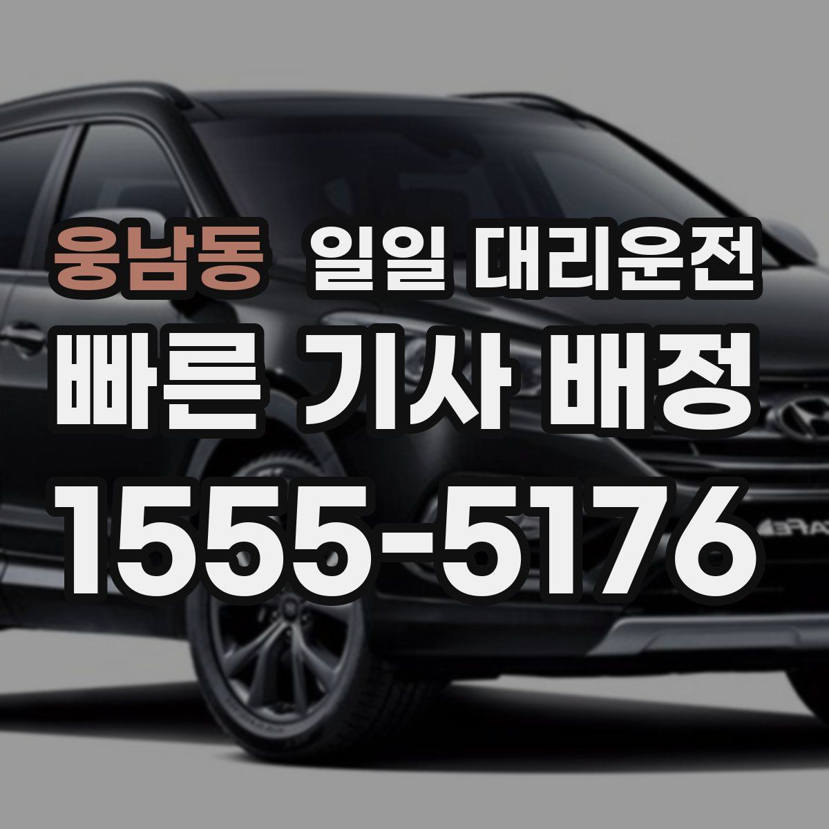 웅남동 일일 대리운전