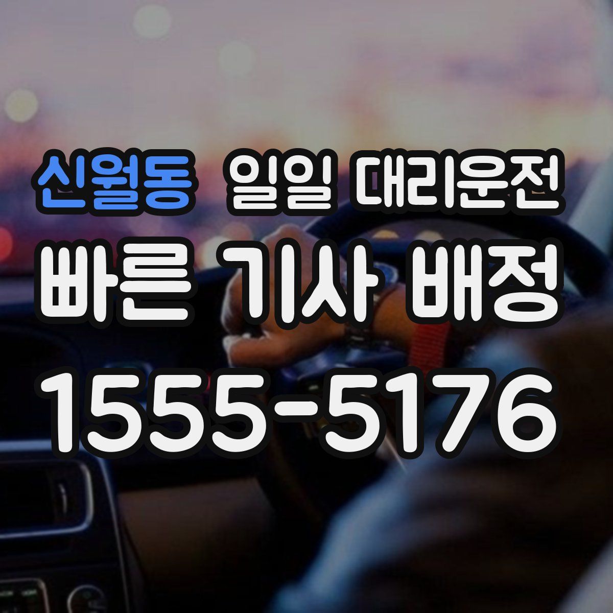 신월동 일일 대리운전