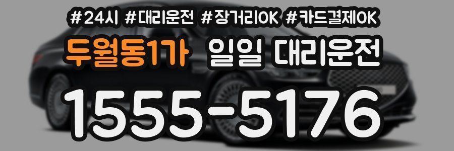 두월동1가 일일 대리운전