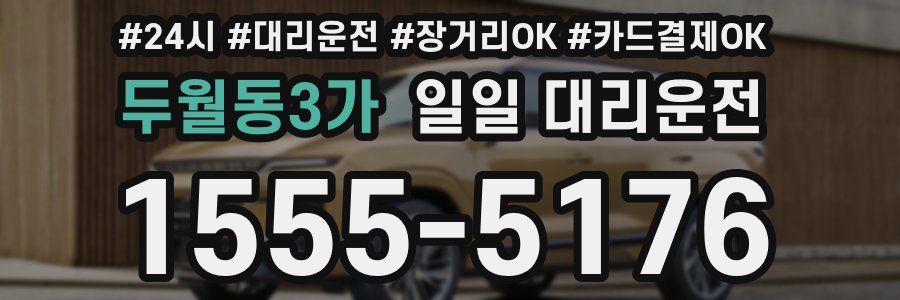 두월동3가 일일 대리운전