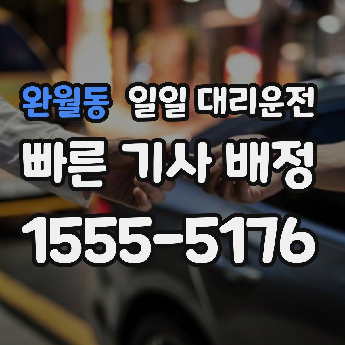 완월동 일일 대리운전