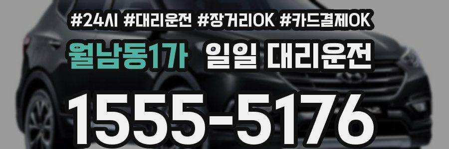 월남동1가 일일 대리운전