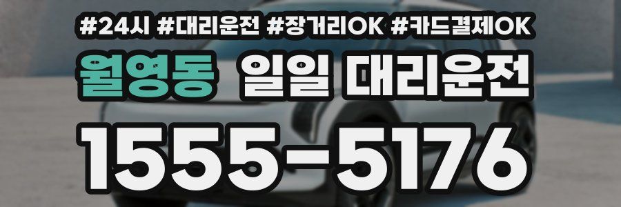 월영동 일일 대리운전
