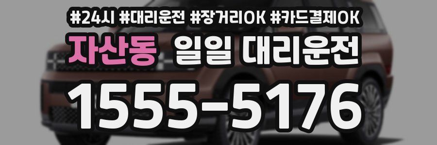 자산동 일일 대리운전