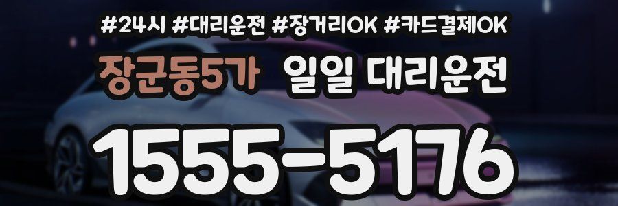 장군동5가 일일 대리운전