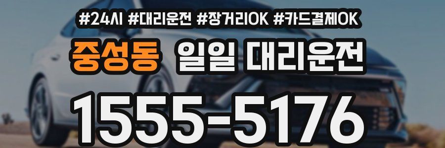 중성동 일일 대리운전