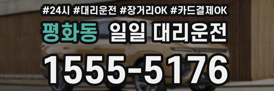 평화동 일일 대리운전