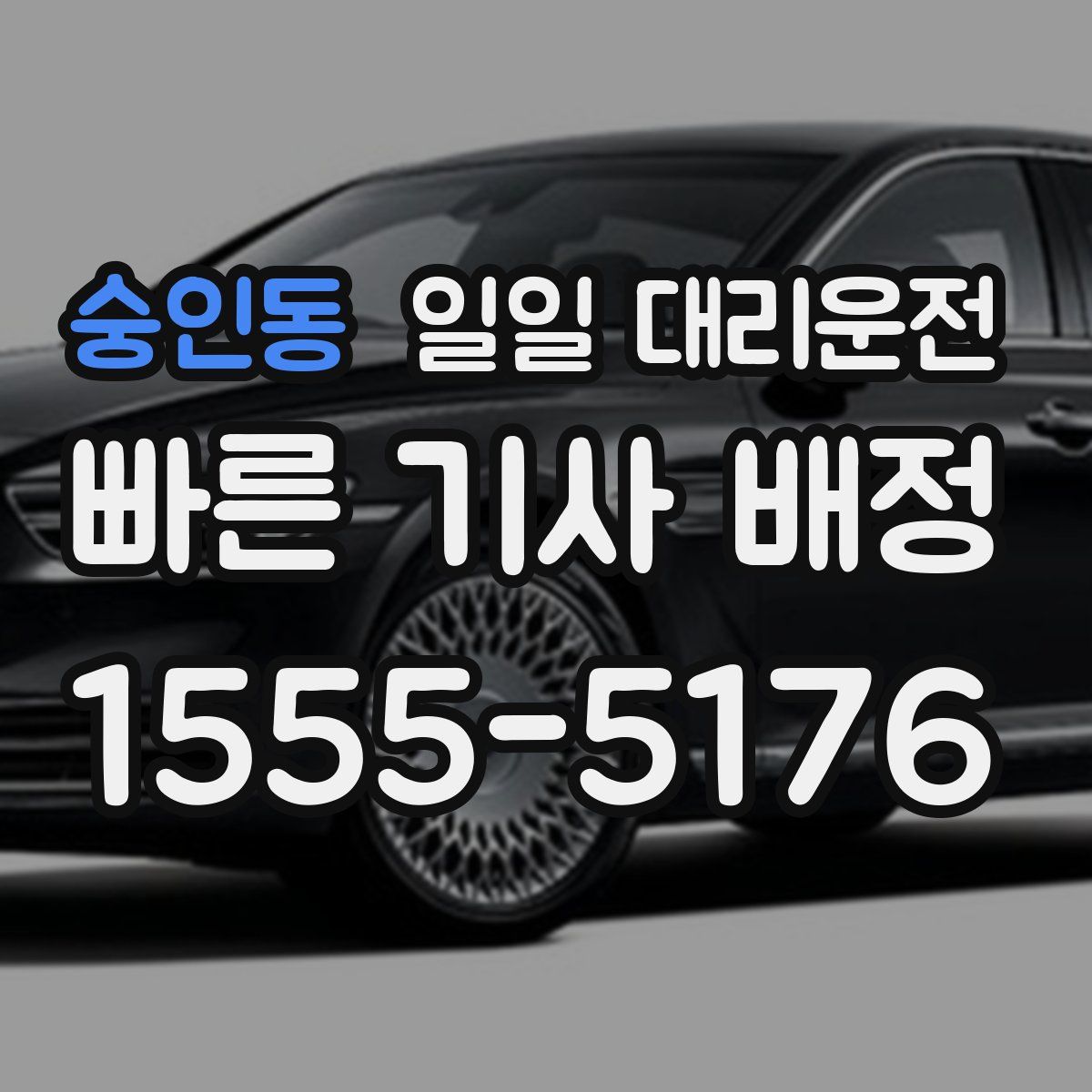 숭인동 일일 대리운전