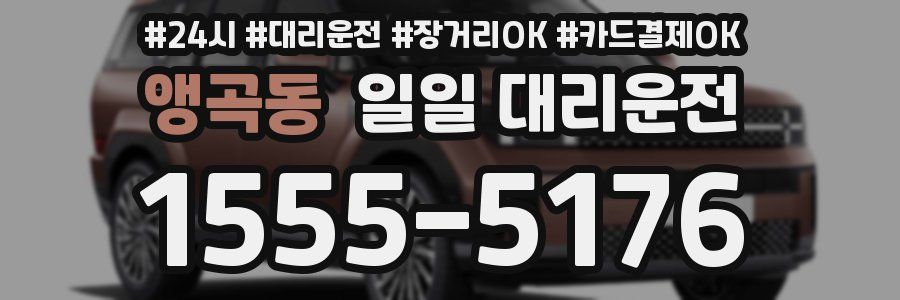 앵곡동 일일 대리운전