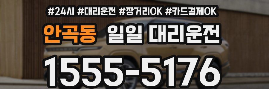 안곡동 일일 대리운전