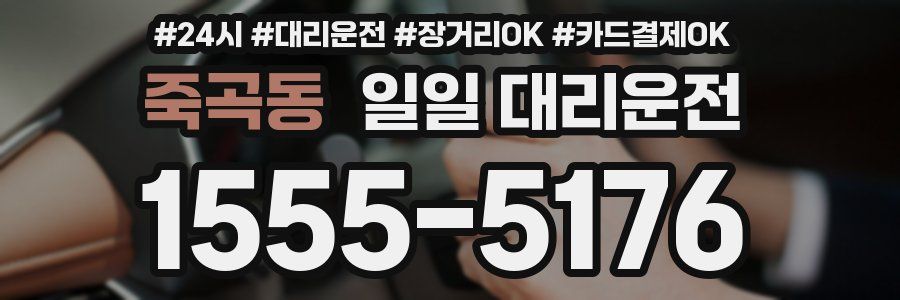 죽곡동 일일 대리운전