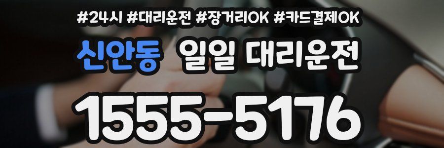 신안동 일일 대리운전