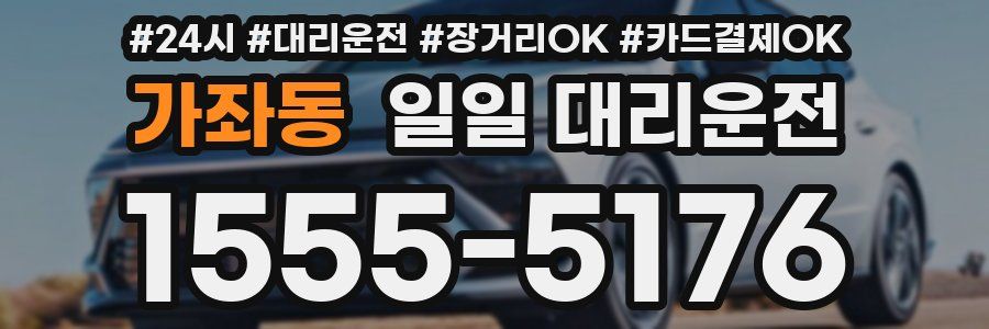 가좌동 일일 대리운전
