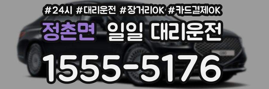 정촌면 일일 대리운전