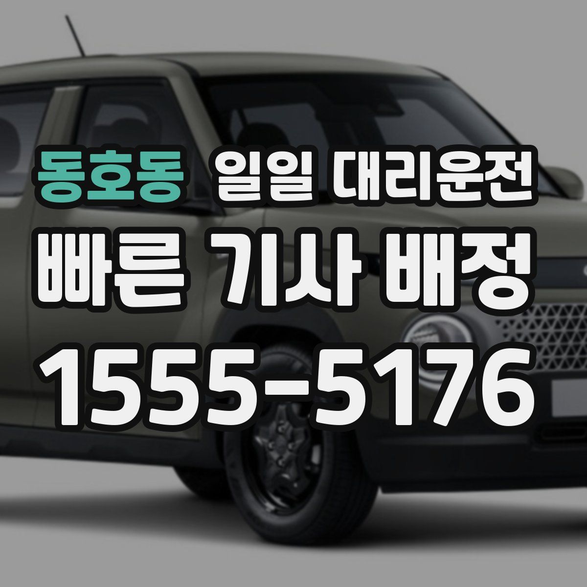 동호동 일일 대리운전