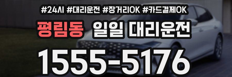 평림동 일일 대리운전