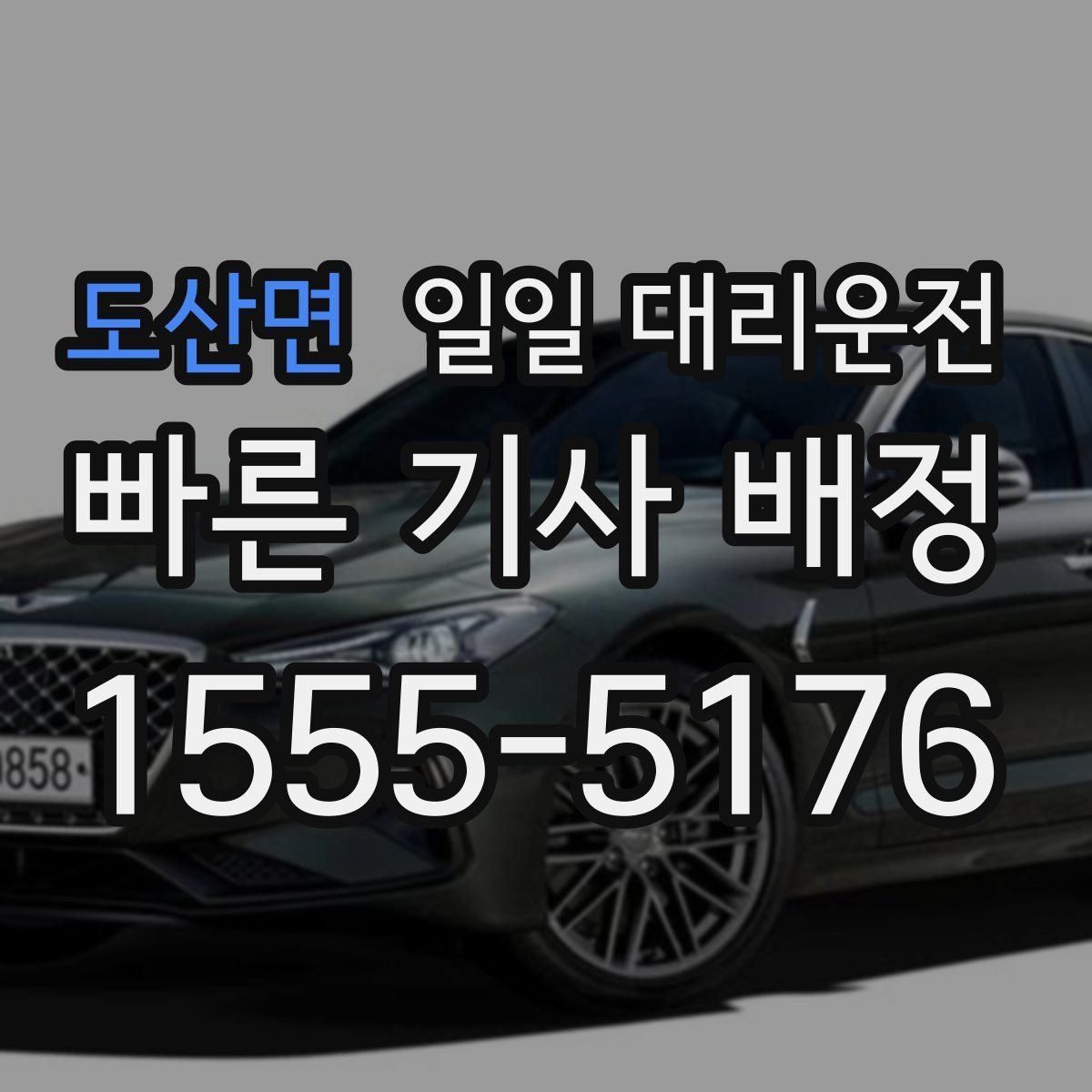 도산면 일일 대리운전
