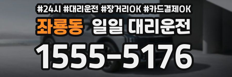 좌룡동 일일 대리운전