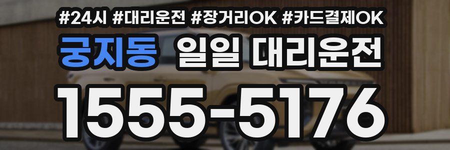 궁지동 일일 대리운전