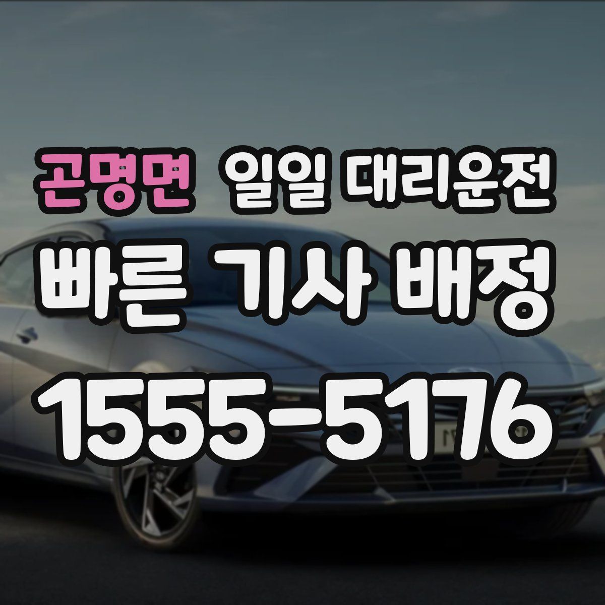 곤명면 일일 대리운전