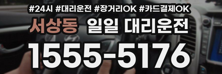 서상동 일일 대리운전