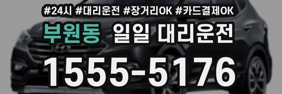 부원동 일일 대리운전