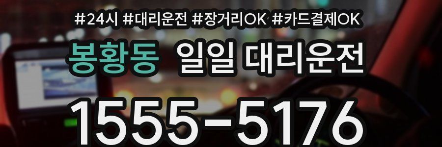 봉황동 일일 대리운전