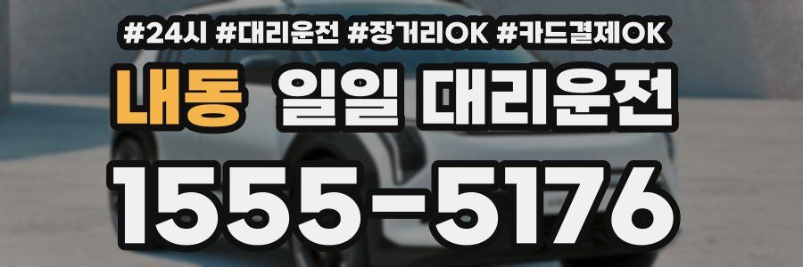 내동 일일 대리운전