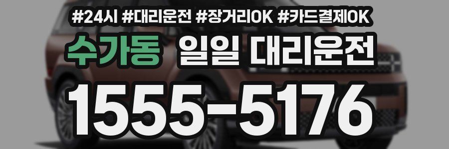 수가동 일일 대리운전