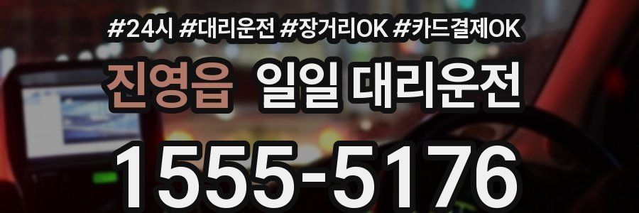 진영읍 일일 대리운전
