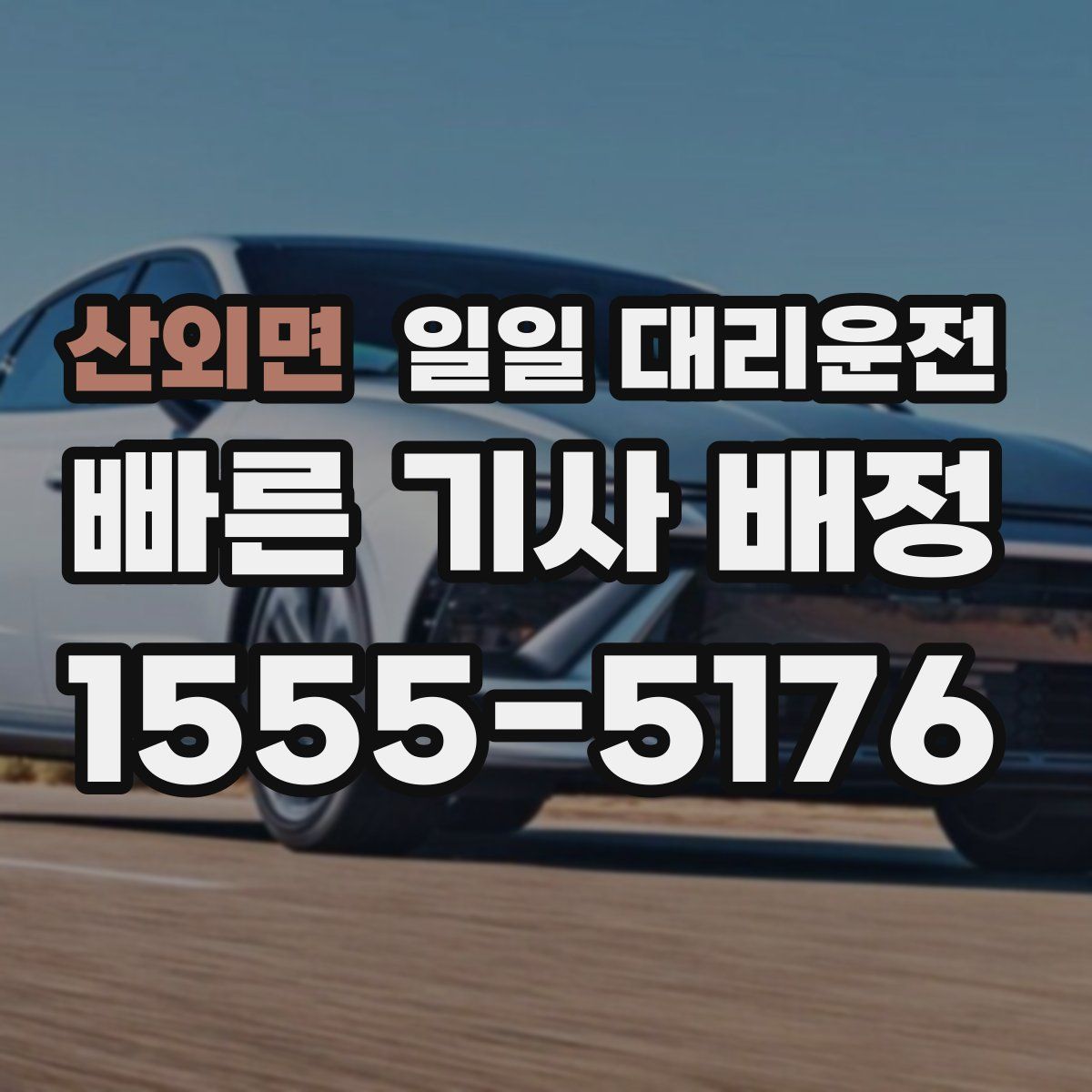 산외면 일일 대리운전