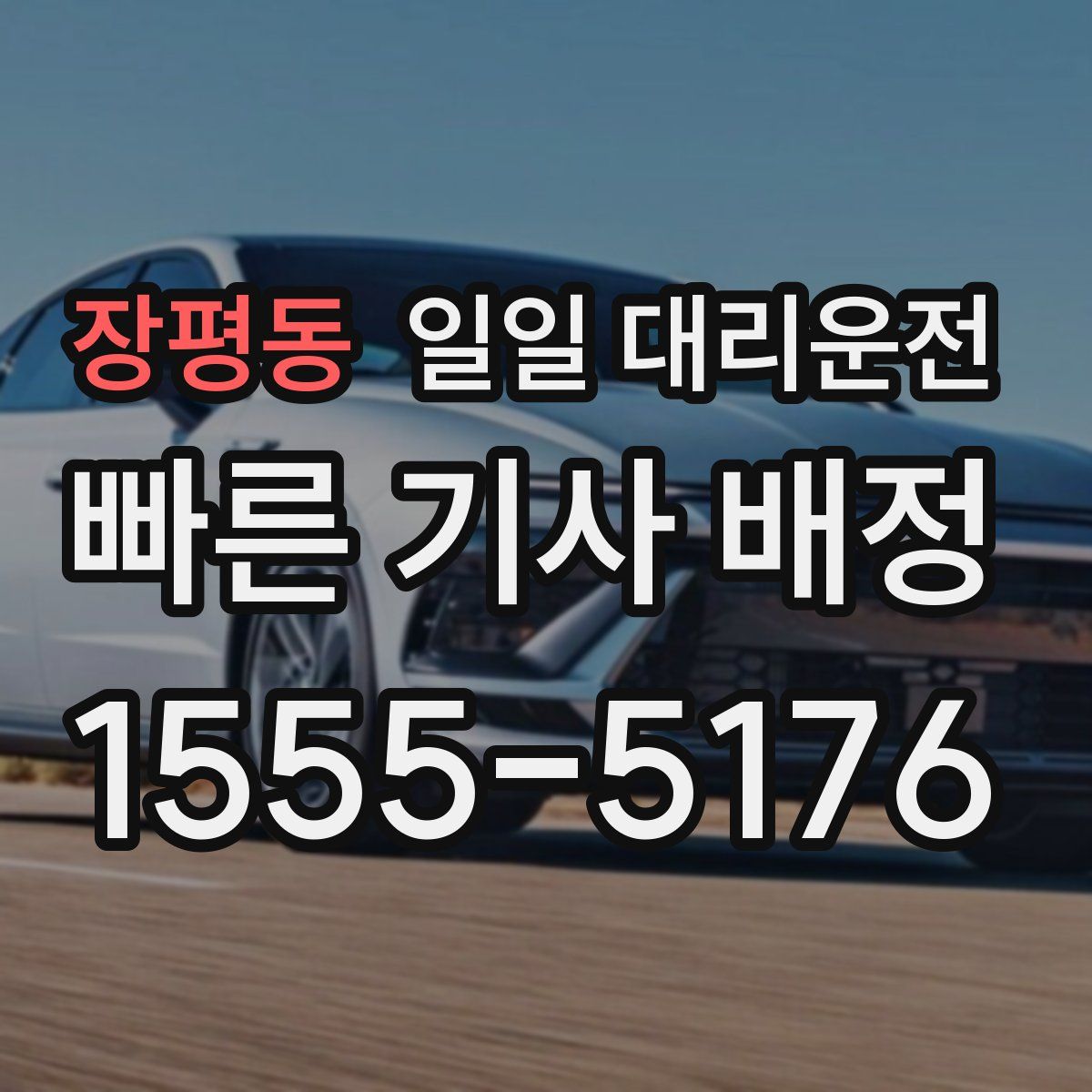 장평동 일일 대리운전