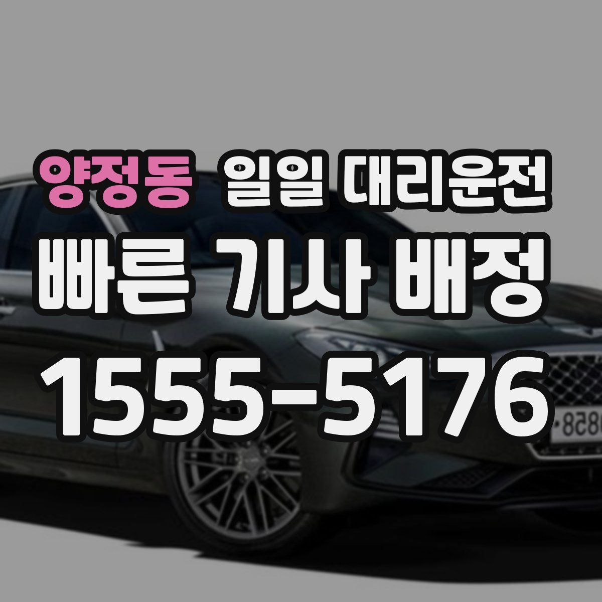 양정동 일일 대리운전