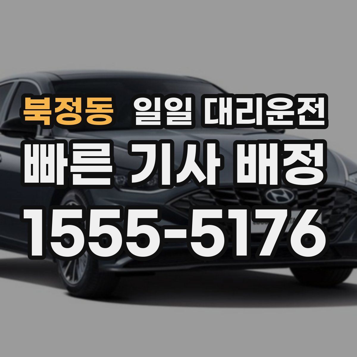 북정동 일일 대리운전