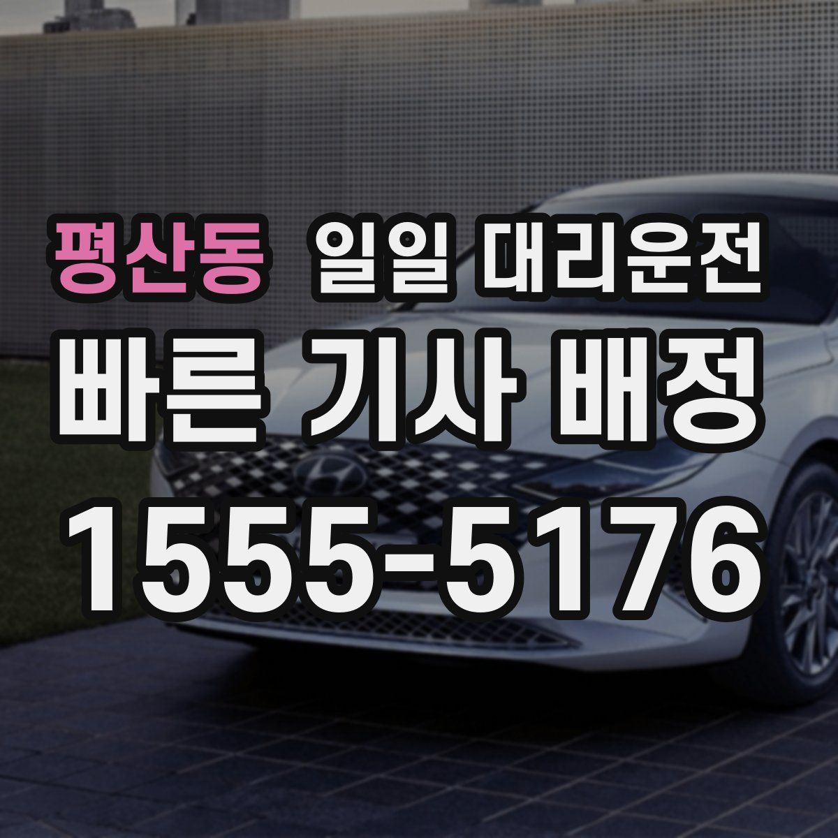 평산동 일일 대리운전
