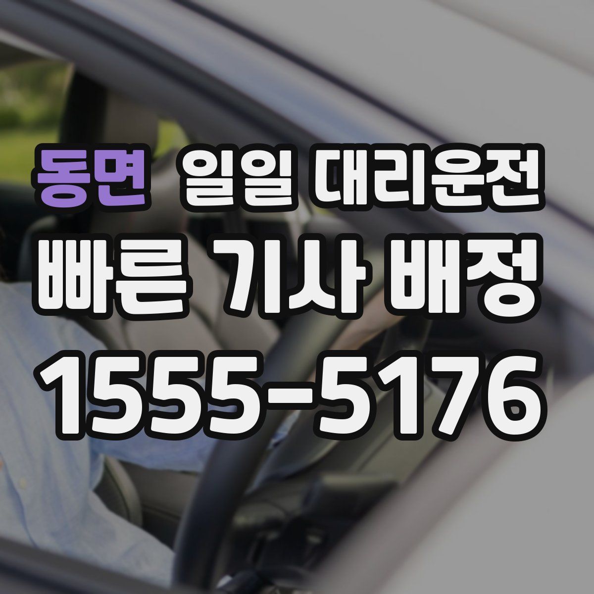 동면 일일 대리운전