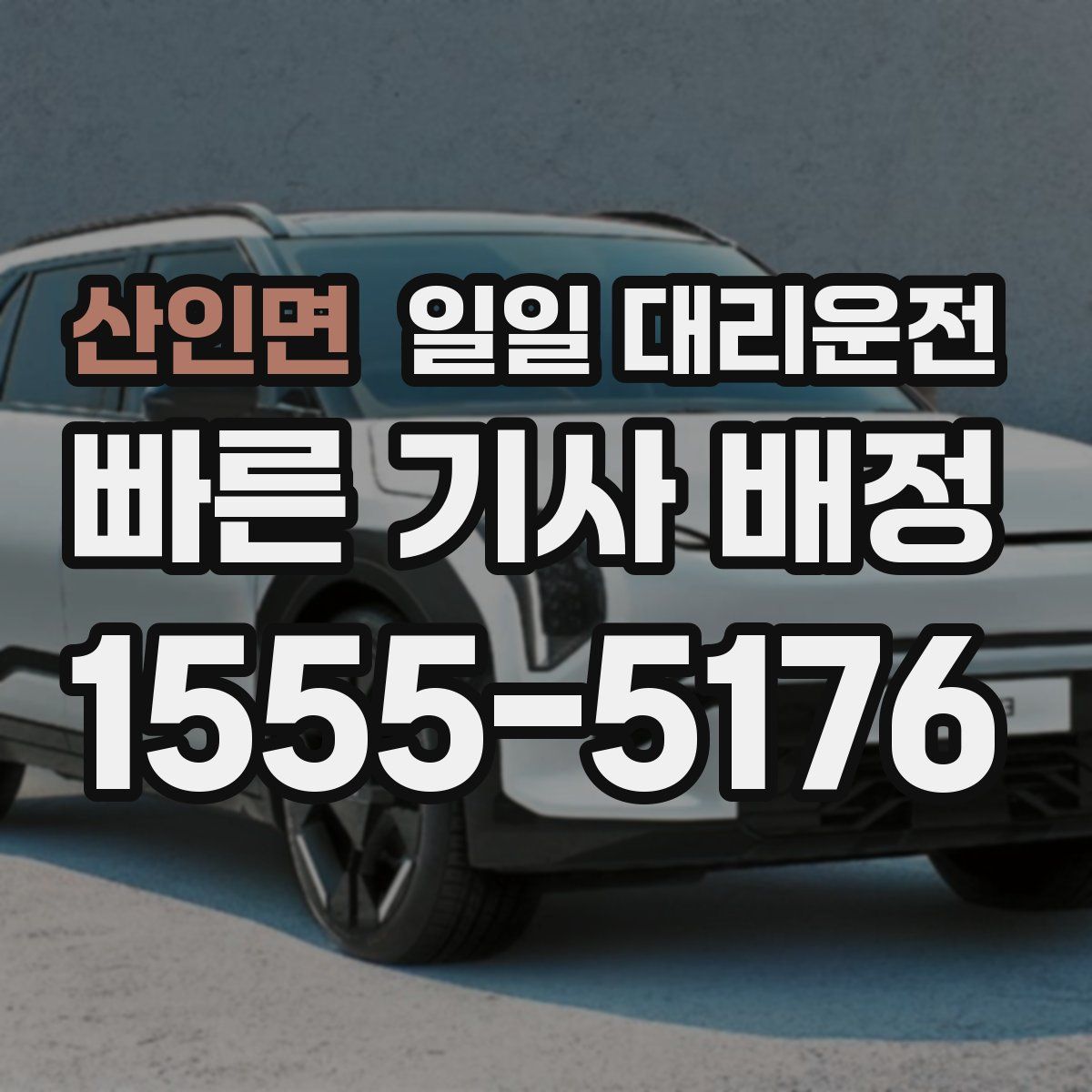 산인면 일일 대리운전