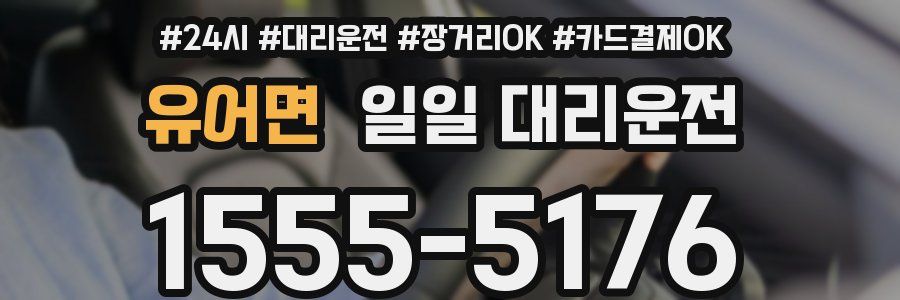 유어면 일일 대리운전