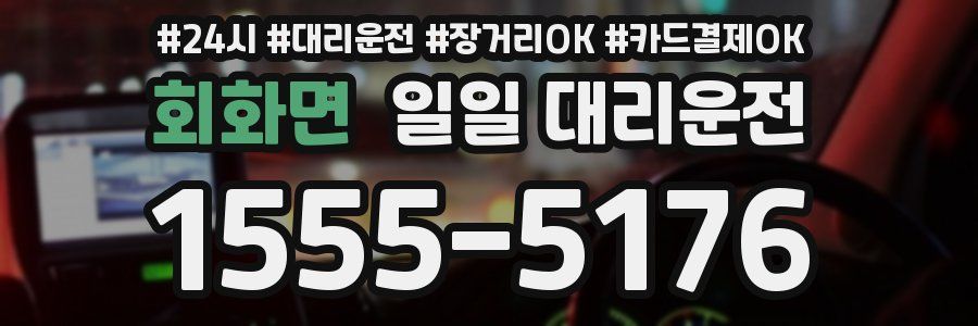 회화면 일일 대리운전