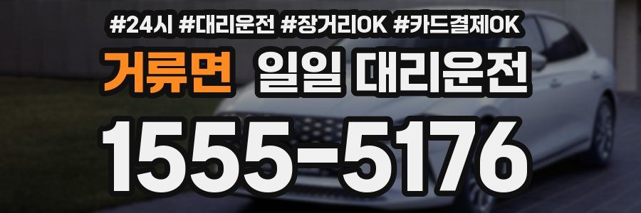 거류면 일일 대리운전