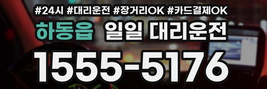 하동읍 일일 대리운전